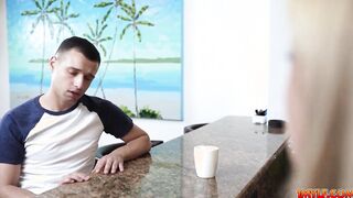 Stepson letting his Bae stepmom takes what she needs from