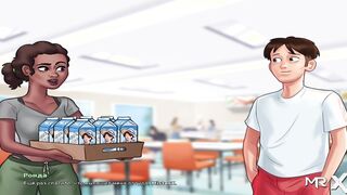 SummertimeSaga - Headmistress Punishes Her Students E2 # 10