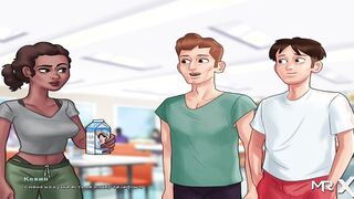 SummertimeSaga - Headmistress Punishes Her Students E2 # 10