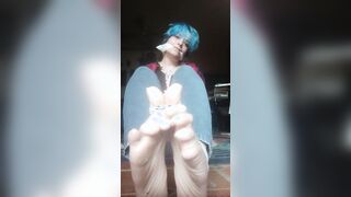 Toe and ankle fetish