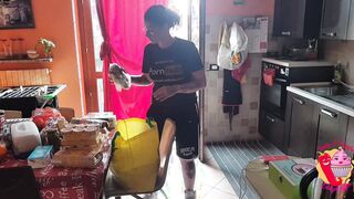 Scopata dopo la spesa