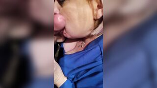 gave husband Head for new year treat