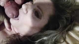 Catalina creampie facial from new next door