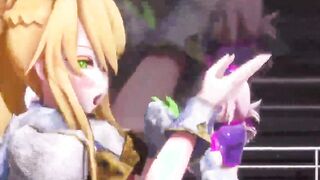 【MMD R-18 yo SEX DANCE】TASTY HOTTIE BUTTOCKS SWEET SATISFACTION INSANE DELICIOUS BUTTOCKS ハードセックス [MMD]