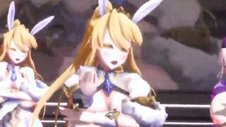【MMD R-18 yo SEX DANCE】TASTY HOTTIE BUTTOCKS SWEET SATISFACTION INSANE DELICIOUS BUTTOCKS ハードセックス [MMD]