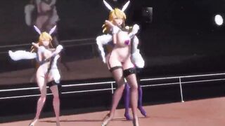 【MMD R-18 yo SEX DANCE】TASTY HOTTIE BUTTOCKS SWEET SATISFACTION INSANE DELICIOUS BUTTOCKS ハードセックス [MMD]