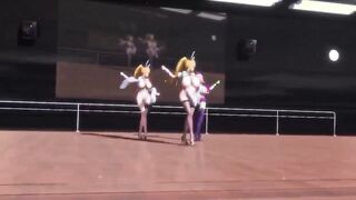 【MMD R-18 yo SEX DANCE】TASTY HOTTIE BUTTOCKS SWEET SATISFACTION INSANE DELICIOUS BUTTOCKS ハードセックス [MMD]