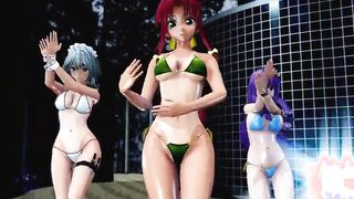 【MMD R-19 yo SEX DANCE】SWEET TEMPTATION INCREDIBLE DELICIOUS BUTTOCKS EXTREME SATISFACTION おいしいお尻 [MMD]