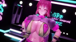 【MMD R-19 yo SEX DANCE】BIG S BIG HOT MELONS ENJOY HER COCK[MMD R-18]