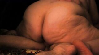 Amazing BBW Wifey Blows & Fucks Big dick and CONTINUOUSLY EJACULATES while getting COATED inside BEAUTY CUM