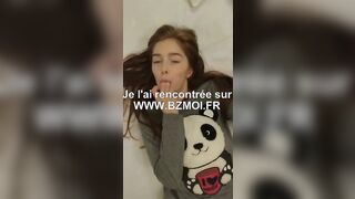 Masturbation effrénée dédiée à son mec