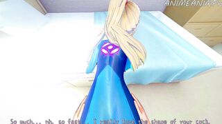 Samus Aran Gets Her Long Butt Banged Rough inside Doggy Style