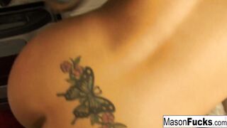 Incredible Huge Tittied Dark Hair Into Point of See