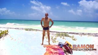 I screwed this woman on the beach RAMONMONSTERCOCK.COM