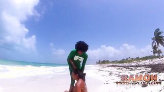 I screwed this woman on the beach RAMONMONSTERCOCK.COM