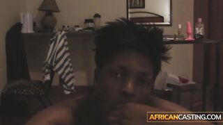 Real Black Amateur into Private Interracial pov Movie