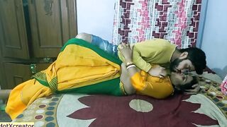 Punjab Bae Milf aunty vs Pure teenie nephew!! New indian