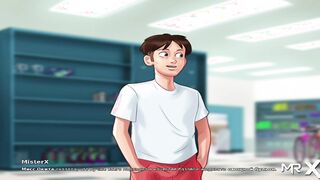 SummertimeSaga - Fondling Older Cougar Into The Kitchen E2 #