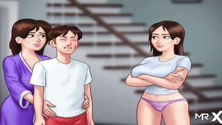 SummertimeSaga - Long Penis Jerking Off and Shower Clip E2