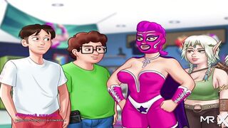 SummertimeSaga - Who Is This women Wrestler E2 # 21