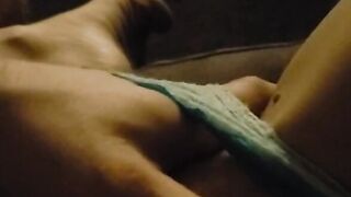 Hubby finger fuck my soak twat