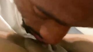 Eating Bestie’s Fat clitoris