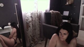 Linda masturbating watching pornographic videos
