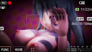 【MMD R-teenie SEX DANCE】NAUGHTY PERVERPERVERSE Vulgar and horny激しいセックス[MMD R-18]