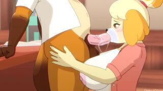 Canelita hace una mamada