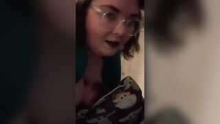 Shoving my Big Hooters into my fiancé’s face
