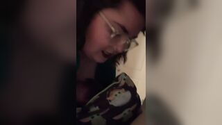 Shoving my Big Hooters into my fiancé’s face