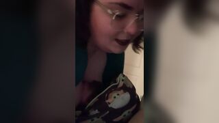 Shoving my Big Hooters into my fiancé’s face