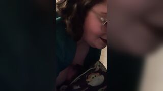 Shoving my Big Hooters into my fiancé’s face