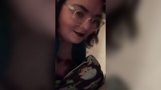 Shoving my Big Hooters into my fiancé’s face