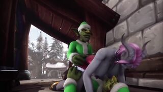 Santa's Elves get a Demon Women