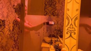Come take a shower with me and watch me washing