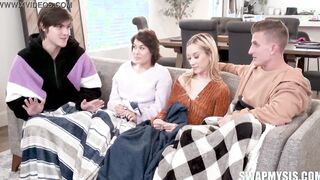 Cozying Up To Stepsister Nicole Aria , Jazmin Luv ,