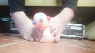 Pete loves being stepped on. Do you?