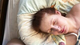 Women gets Nailed inside Mouth for Breakfast