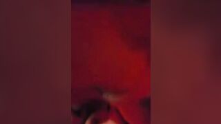 Filthy milf take my cum all over her face