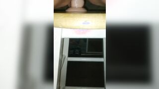 Ex-Wife Ride Vibrator into Front of Hubby