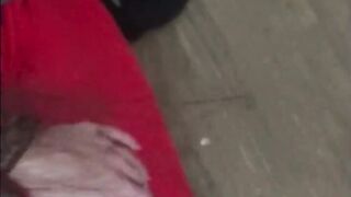 Skank ex-wife gets her face fuck and deepthroats after cum