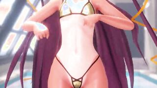 【MMD R-teen SEX DANCE】TASTY BEAUTY BUTT SWEET INSANE SATISFACTION LOVELY BOOTY ホットお尻 [MMD]