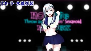 【MMD R-teenagers SEX DANCE】INTENSE SEX WOMEN DOES CALI DANCEセックス[MMD R-18]