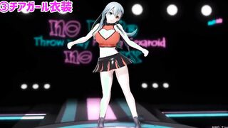 【MMD R-teenagers SEX DANCE】INTENSE SEX WOMEN DOES CALI DANCEセックス[MMD R-18]