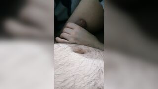 Step milf made step son to Cum into her Mouth while he was Having Fun a Tape Game