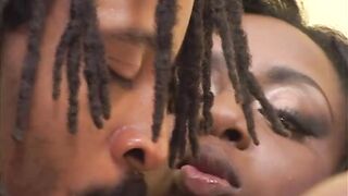 Ebony Bomb Squad #1 - Cutie chocolate and Hot sex
