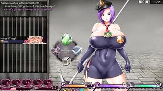 Karryn's Prison [PornPlay Anime game] Ep.8 the monster orc fell