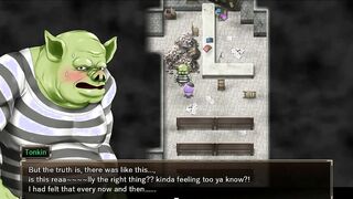 Karryn's Prison [PornPlay Anime game] Ep.8 the monster orc fell