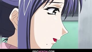 Cartoon porn - Slutty stepmom and daughter nailed